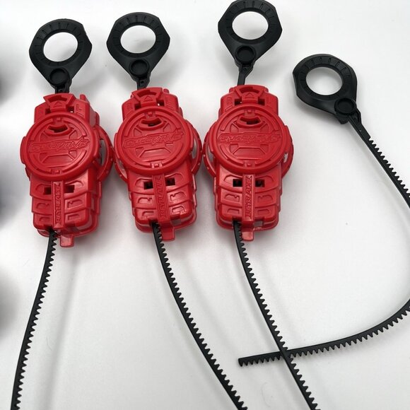 Authentic Hasbro Beyblade Burst Turbo Lot Phoenix, Valtryek, Luinor + Launchers - Picture 3 of 11